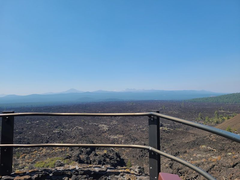 The Rim View at the Top of Lava Butte