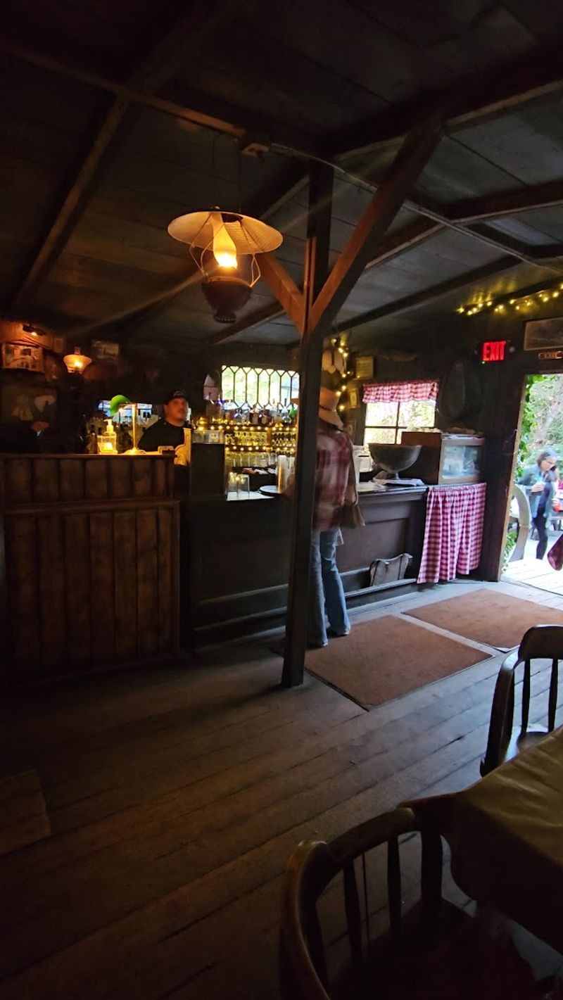 The Rustic Atmosphere Inside the Historic Tavern The Rustic Atmosphere Inside the Historic Tavern