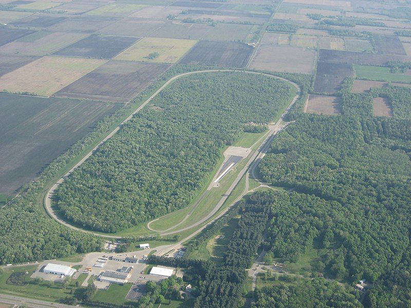 The STUDEBAKER Tree Sign Visible Only From Above