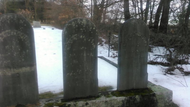 The Sensation of Being Pushed Near the Old Gravestones