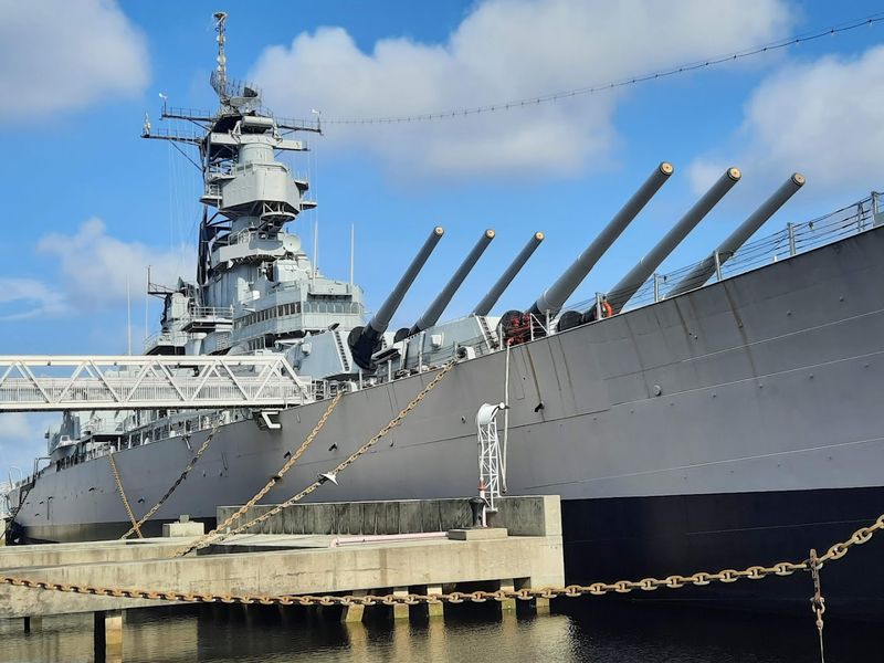 The Sheer Scale of an Iowa-Class Battleship