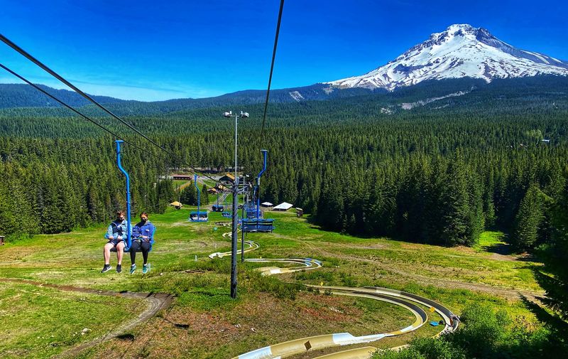 The Ski Lift Ride to the Summit