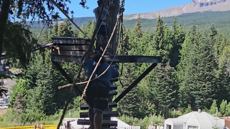 The Skyline High Ropes Course