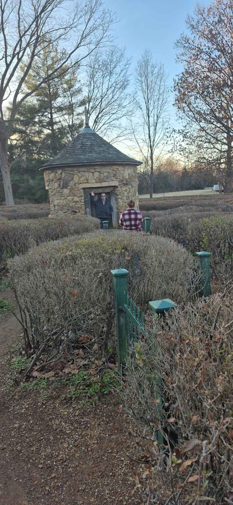The Stone Grotto Waiting at the Center
