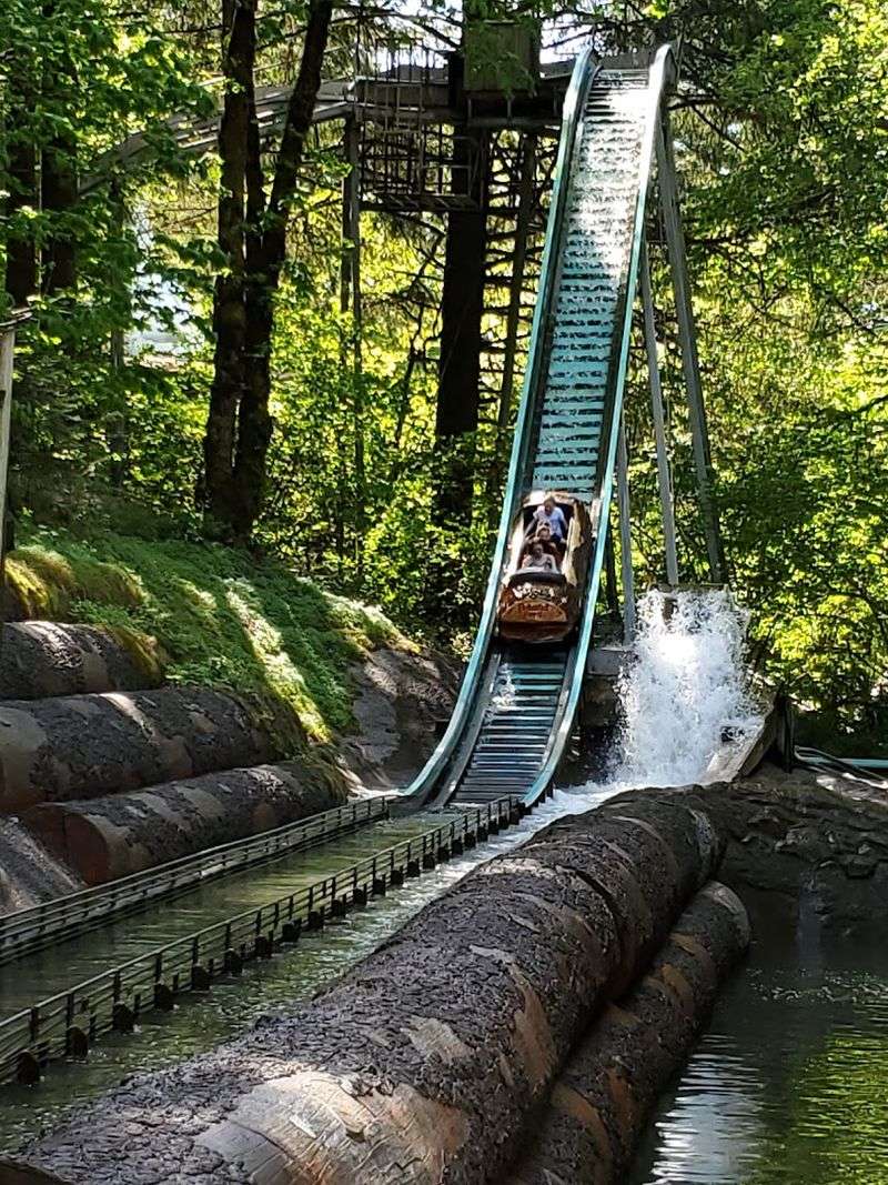 The Story Behind the Big Timber Log Ride