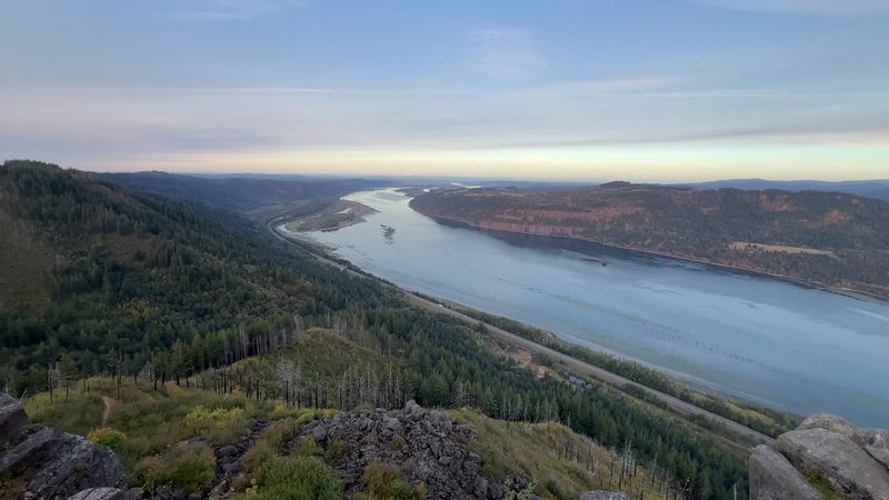 The Summit View Over the Columbia River Gorge
