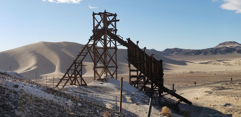 The Talc Mine Ruins Hidden Behind the Dunes The Talc Mine Ruins Hidden Behind the Dunes
