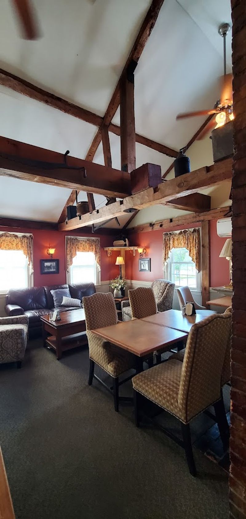 The Upstairs Tavern With a Fireplace That Pulls You In
