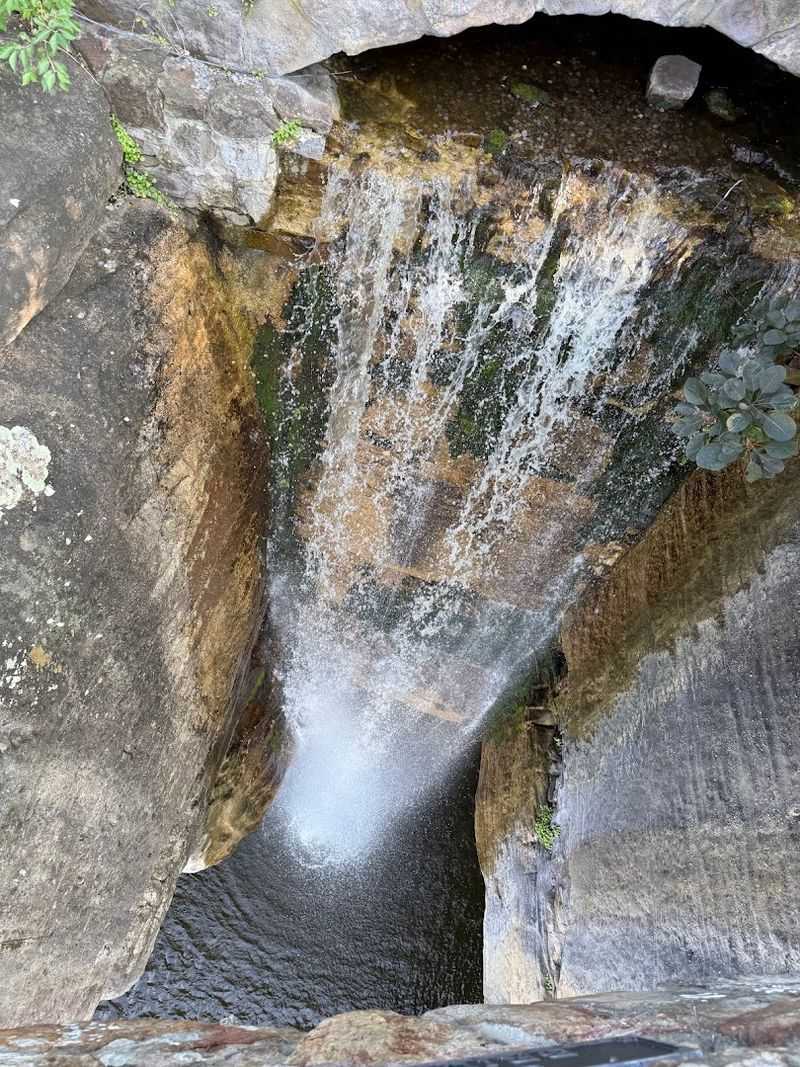 The Waterfall Adds A Sudden Rush