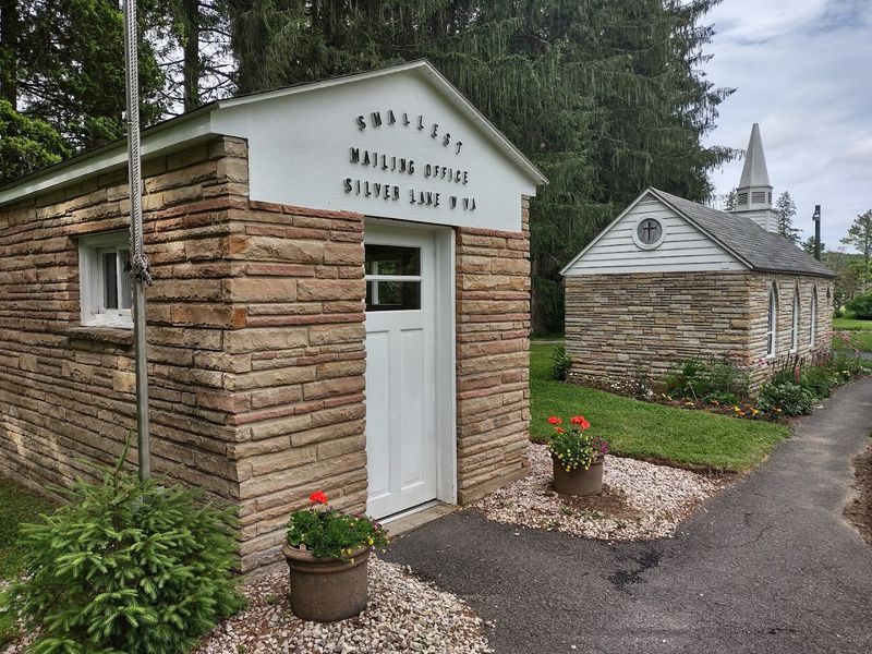 The World's Smallest Mailing Office Is Right Out Back