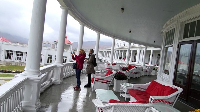 The Wraparound Porch: Dining With the White Mountains as Your Wallpaper The Wraparound Porch: Dining With the White Mountains as Your Wallpaper
