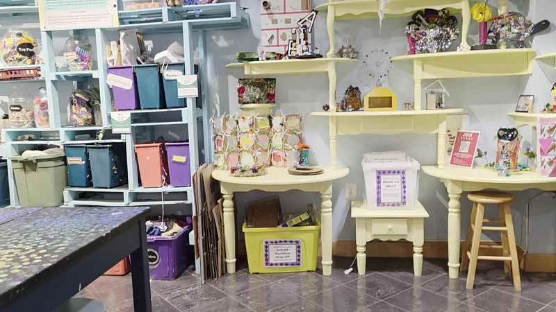 The artLAB Creative Reuse Studio and Hands-On Art Making