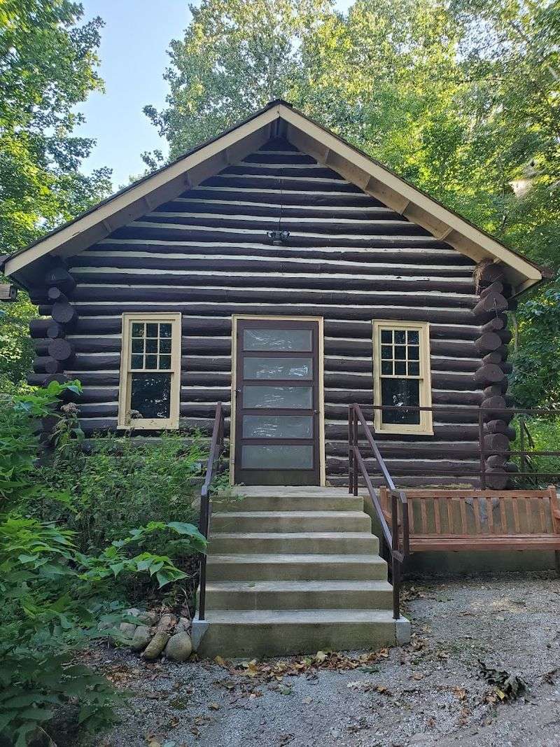 Tour the 1914 Lakeside Log Cabin at Wildflower Woods