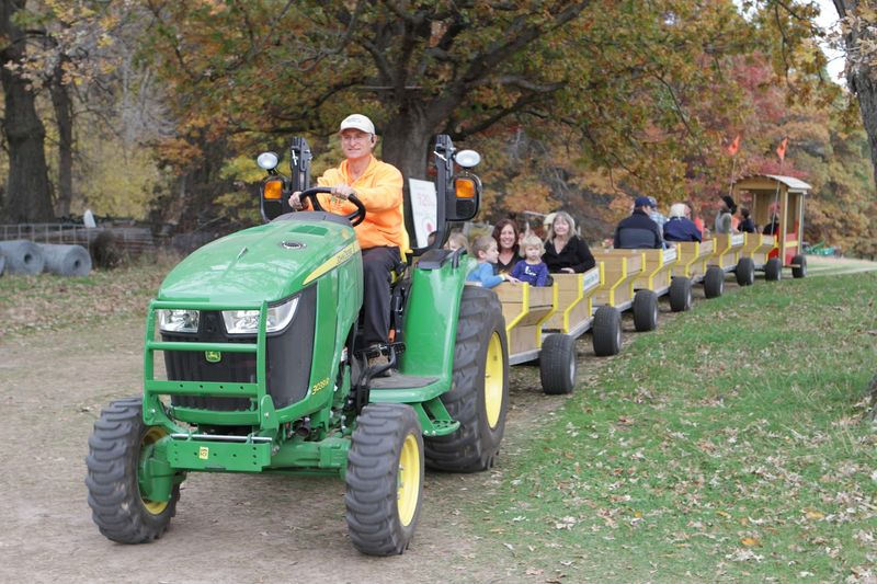Tractor and Hay Rides Through the Heart of the Farm