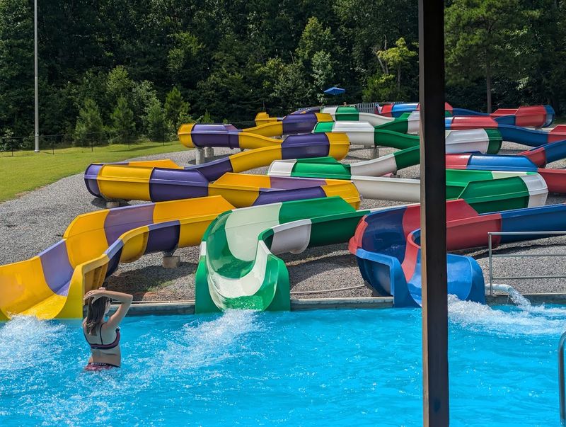 Try the Thrilling Lineup of Water Slides Try the Thrilling Lineup of Water Slides
