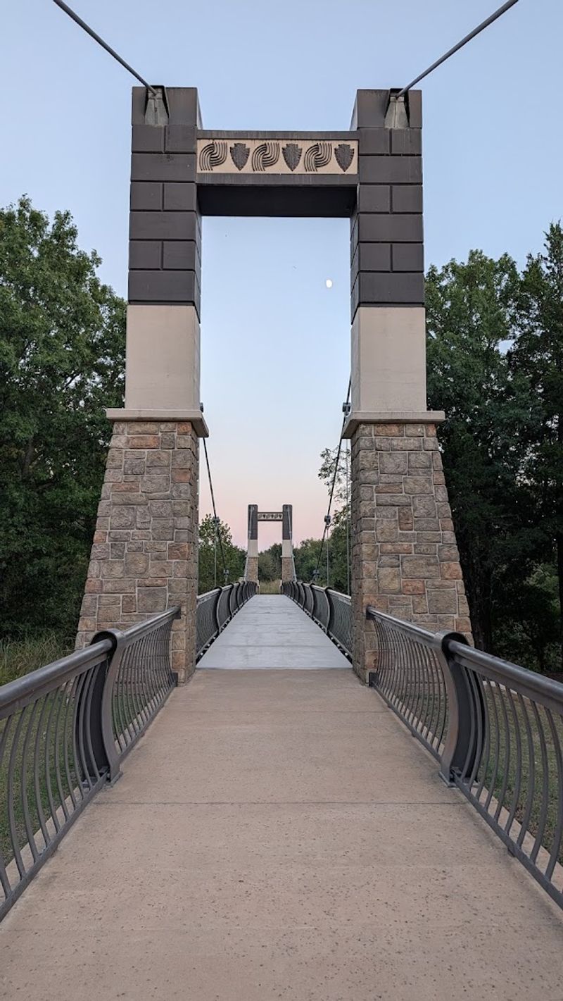 Tshisho Pathway Boardwalk at the Chickasaw Cultural Center, Sulphur