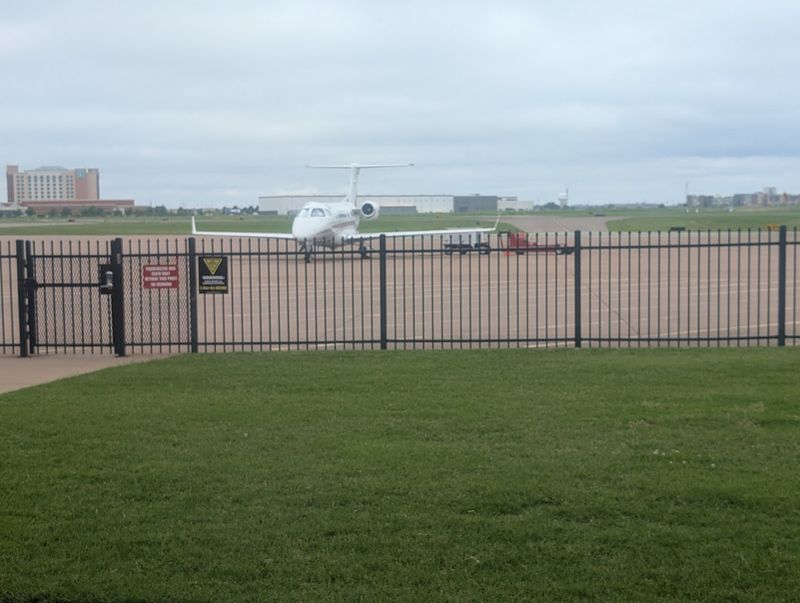 Watching Planes Roll By While You Eat