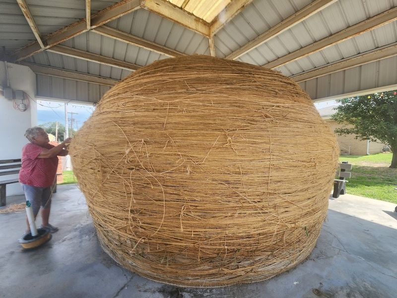 What 27,000 Pounds of Twine Actually Looks Like Up Close
