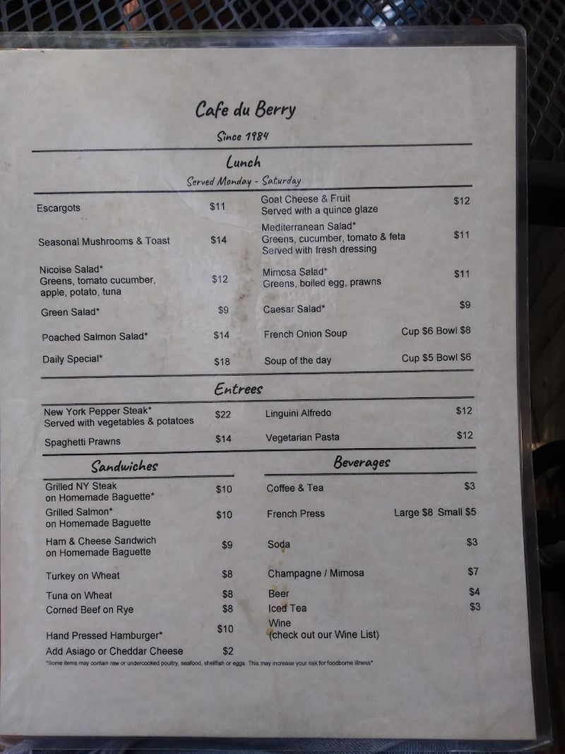 What the Short Menu Actually Tells You