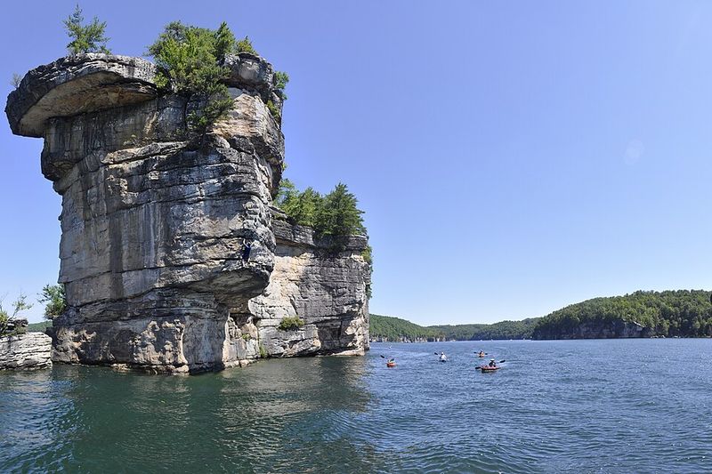 When the Lake Drains and History Resurfaces