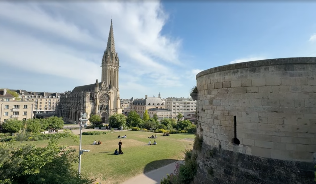 The Church of St. Pierre and the Caen Chateau are easy-to-navigate landmarks in Caen.