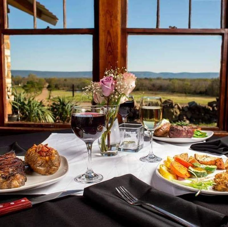 A Meal With A View At The Rock House Ristorante A Meal With A View At The Rock House Ristorante