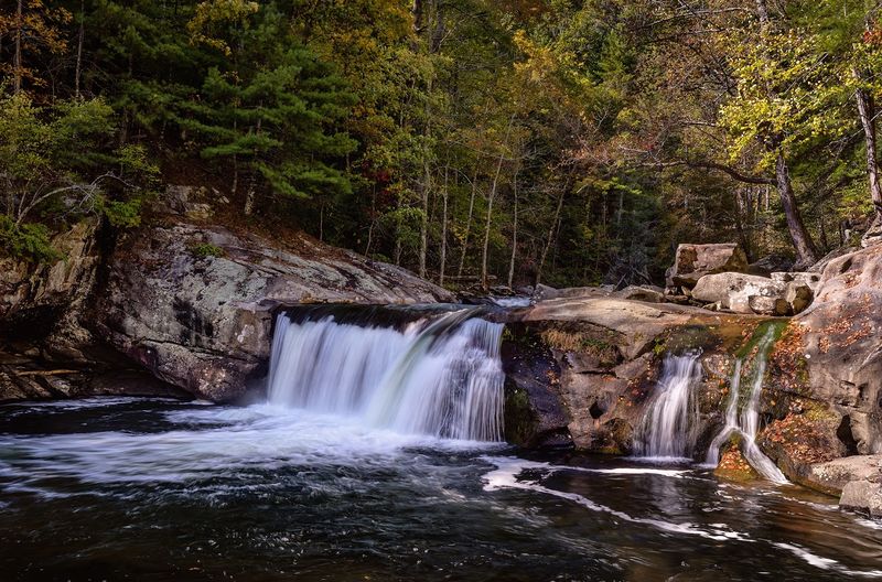 A Natural Rock Slide Built by the River Itself A Natural Rock Slide Built by the River Itself
