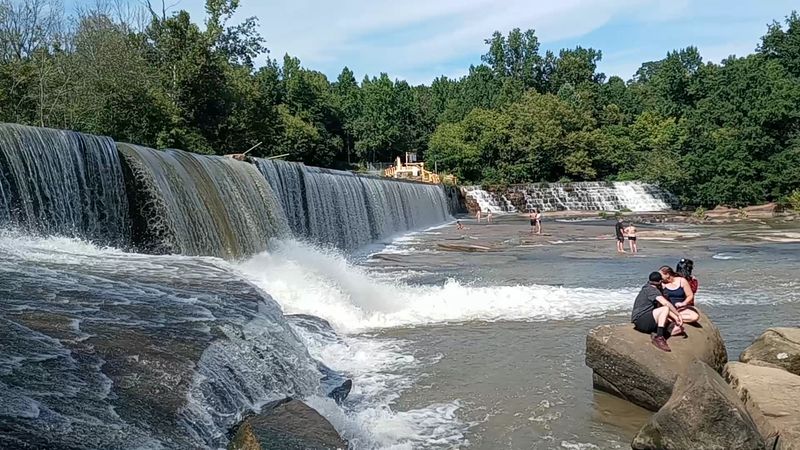 A River's Embrace: The Ever-Changing Sandy Beach