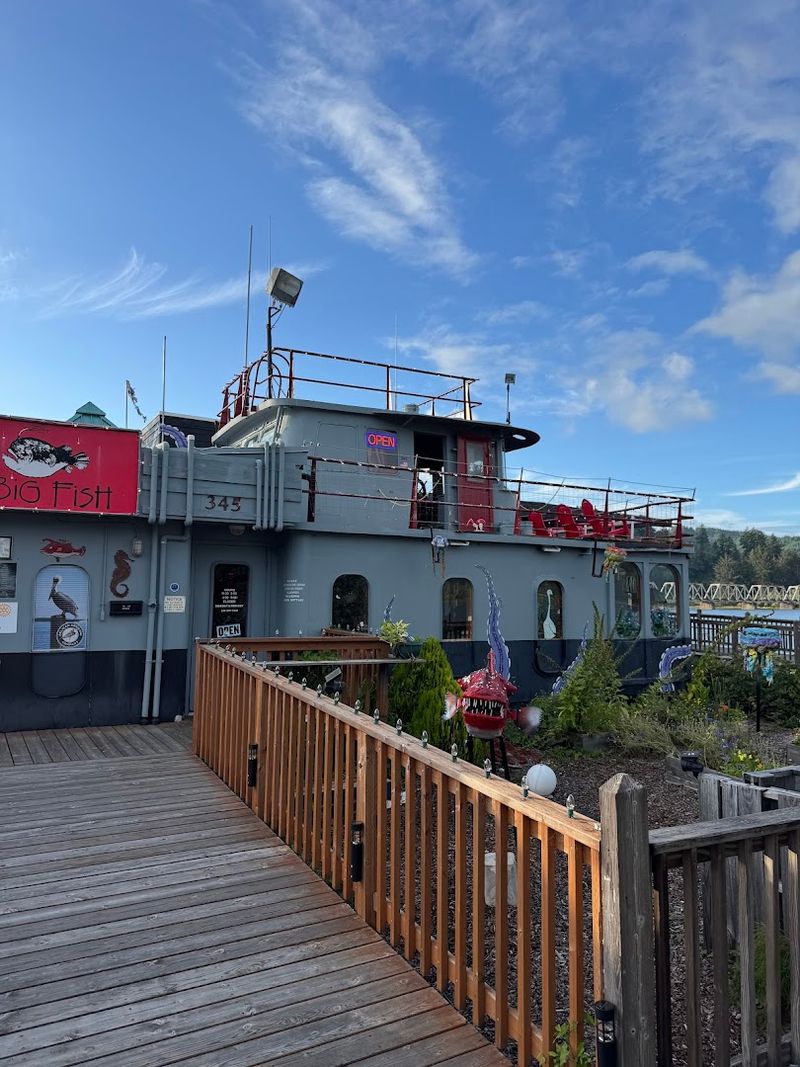 A Ship That Became a Restaurant