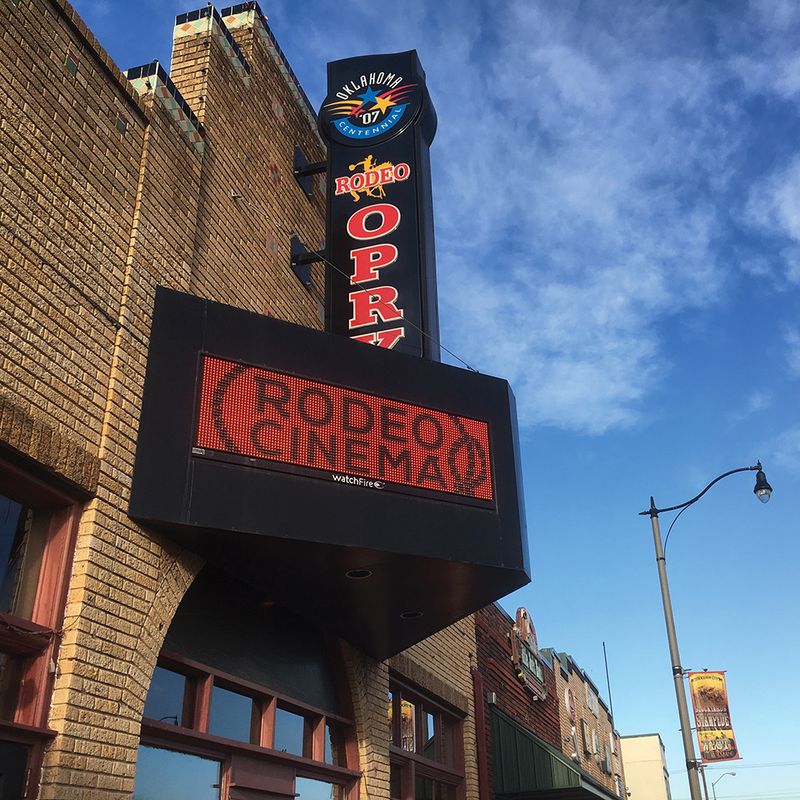 A Surprise Turn At Rodeo Cinema