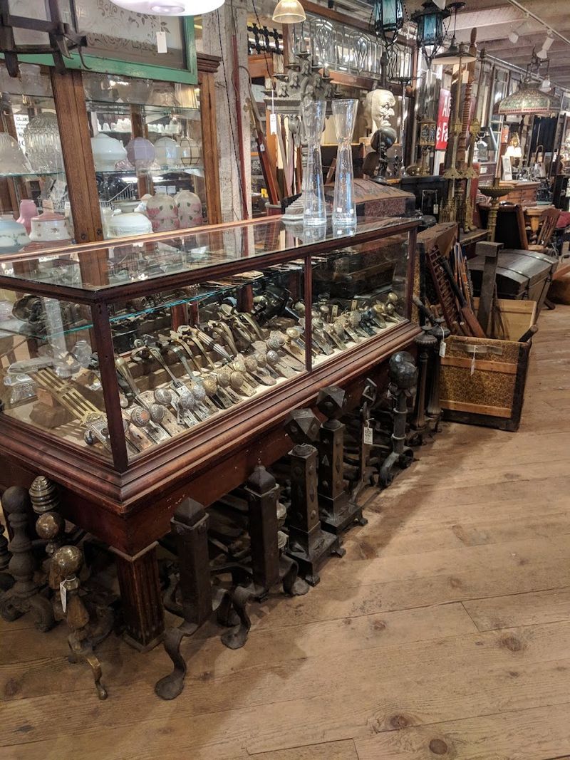 Antique Glass Door Knobs and Hardware Treasures