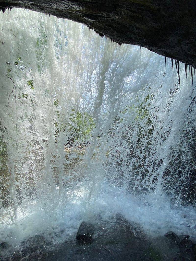 Behind the Falls, A Secret Spot With a Gentle Warning Behind the Falls, A Secret Spot With a Gentle Warning