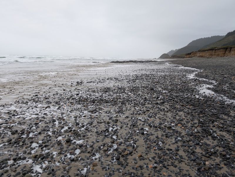 Big Creek Beach – Near Yachats, OR (Milepost 175 on US-101) Big Creek Beach – Near Yachats, OR (Milepost 175 on US-101)
