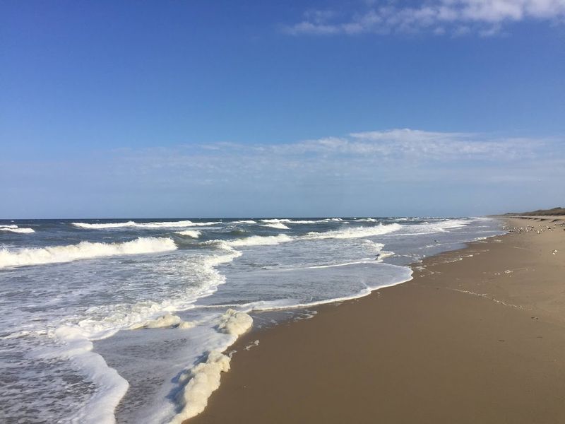 Biking to False Cape State Park