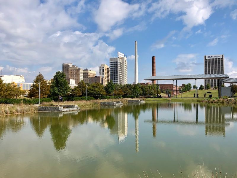 Birmingham Skyline Views From the Rail Trail