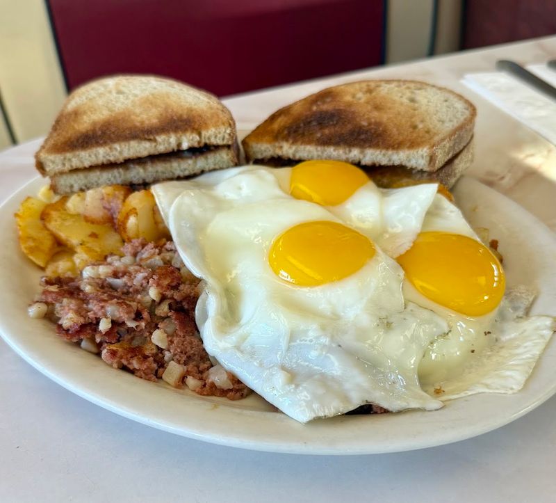 Breakfast Classics Meet Slasher Film Lore