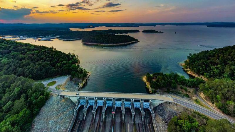 Broken Bow Lake Looks Almost Unreal