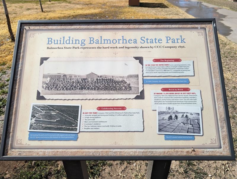 Built by the Civilian Conservation Corps