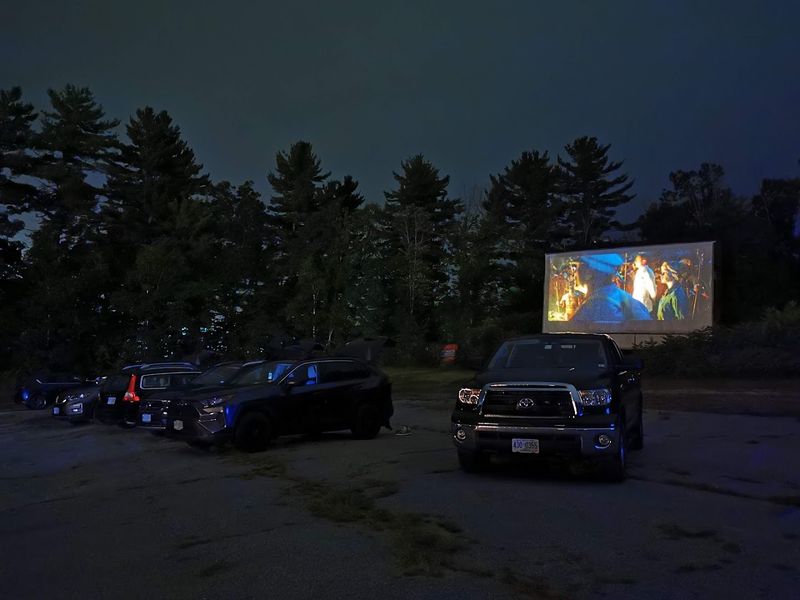 Catching a Flick Under the Grand New Hampshire Sky