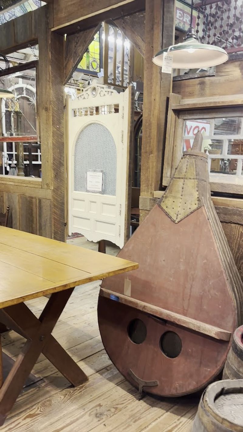 Church Pews and Architectural Fixtures From Historic Buildings