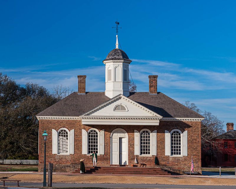 Colonial Williamsburg Courthouse, A Revolutionary Stage Still in Action