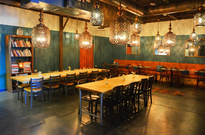 Come Grab a Seat in the Cozy Back Dining Room