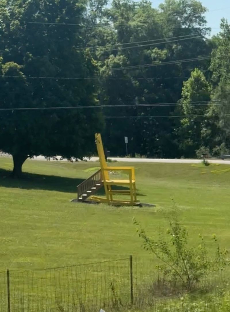 Come Photograph The Most Unique Roadside Chair