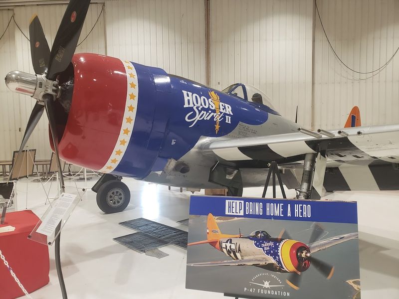 Come See the P-47 Thunderbolt Named Hoosier Spirit II Come See the P-47 Thunderbolt Named Hoosier Spirit II