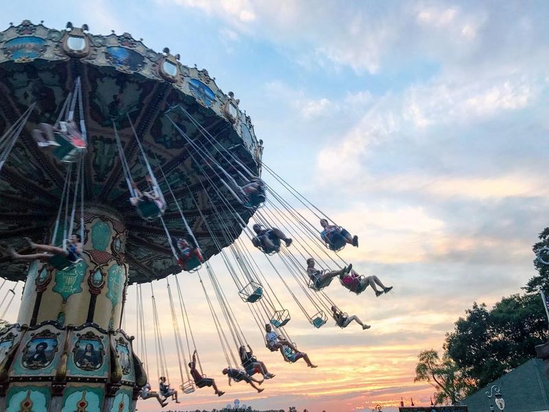 DaVinci's Dream: Soaring Views Over the Shimmering Lake