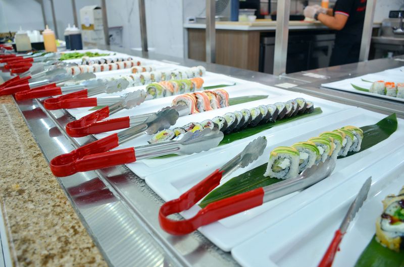 Fresh Rolls and Beautiful Presentation