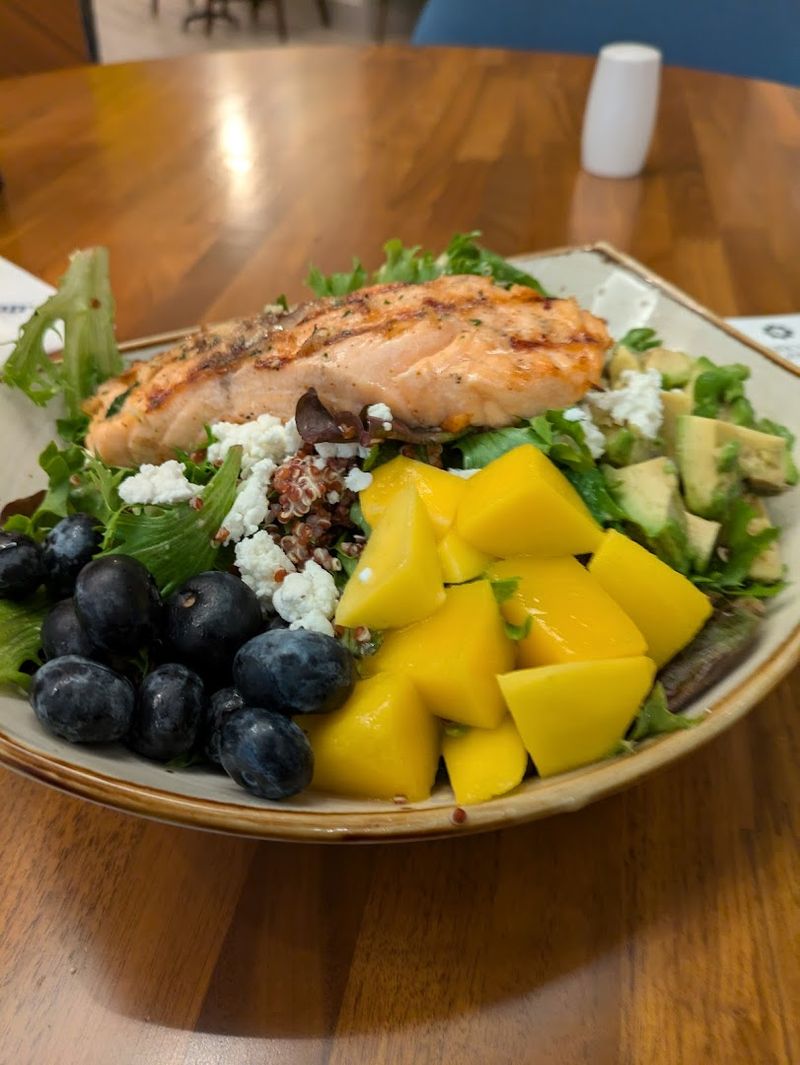 Grilled Salmon Salad Worth Talking About