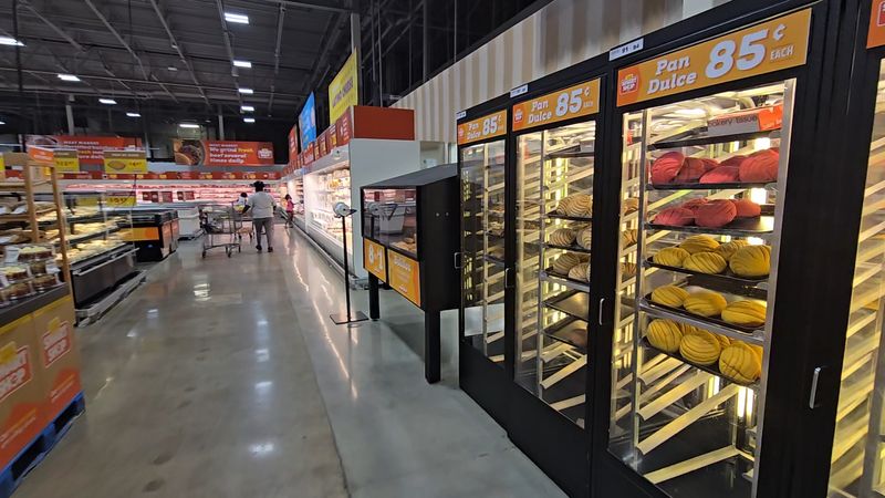 Handmade Sushi and an Asian Grill Inside a Grocery Store Handmade Sushi and an Asian Grill Inside a Grocery Store