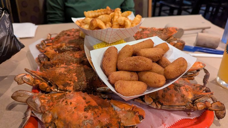 Hardshell Crabs at Market Price, Done the Maryland Way
