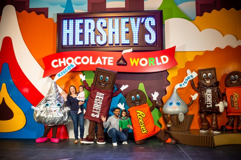 Hershey's Chocolate World Extends The Mood Hershey's Chocolate World Extends The Mood